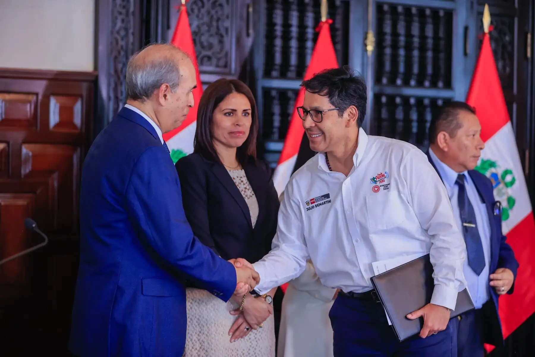 Presidenta Dina Boluarte  realiza el lanzamiento del nuevo Programa de Alimentación Escolar “Wasi Mikuna"Foto: ANDINA/Prensa Presidencia