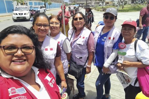 Programa Nacional Aurora del MIMP cuenta con 3,618 voluntarias y voluntarios en las intervenciones: "Hombres por la Igualdad" y "Mujeres Acompañando Mujeres".  Foto: ANDINA/Difusión