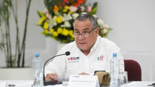 Jefe del Gabinete Ministerial, Gustavo Adriazén.