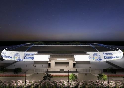 El Gobierno Regional de Piura y el IPD firman acuerdo para modernizar el estadio Miguel Grau que albergará a más de 20,000 asistentes. ANDINA/Difusión