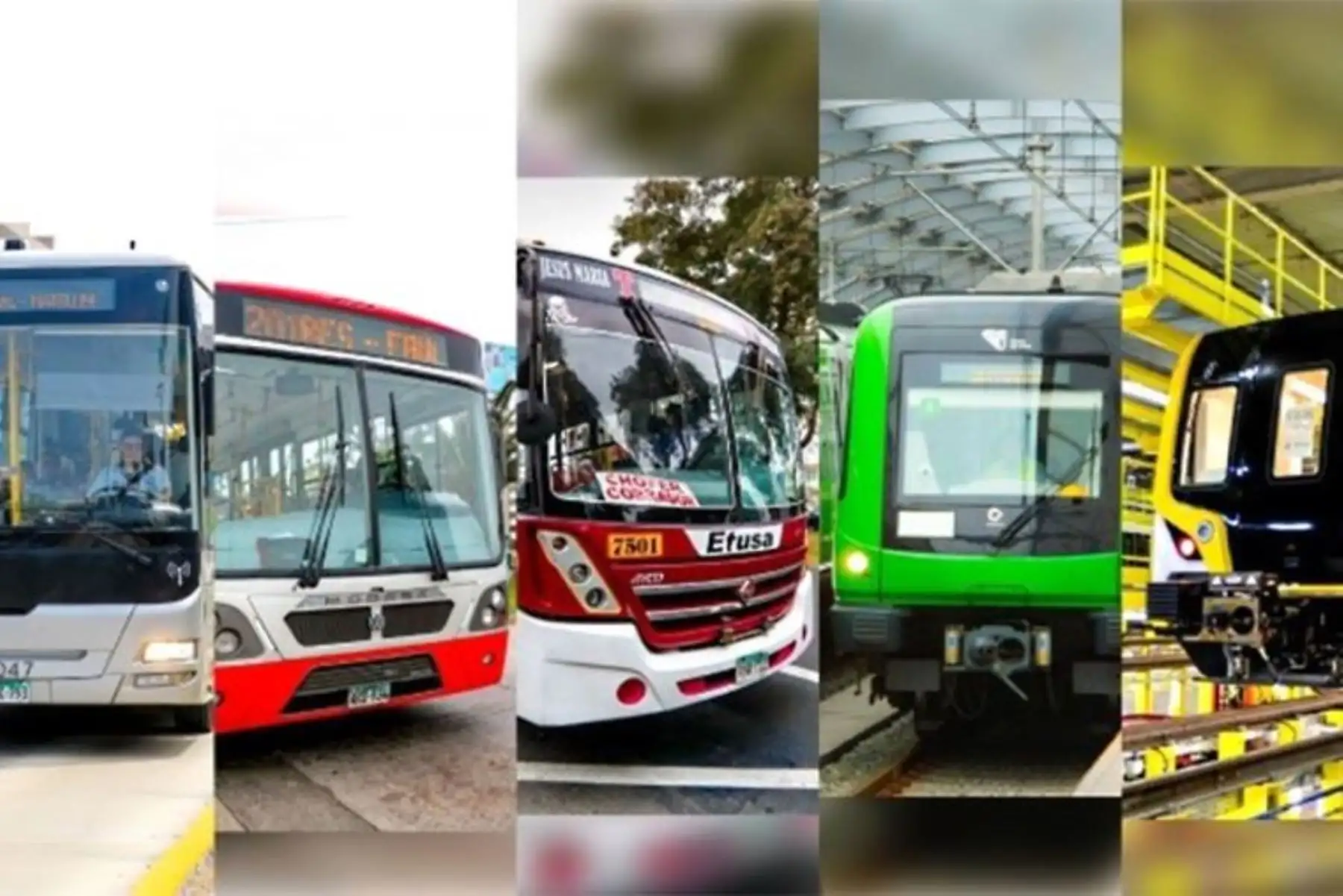 Los servicios de transporte público en Lima y Callao tendrán un horario especial durante el feriado por Año Nuevo. Foto: Andina