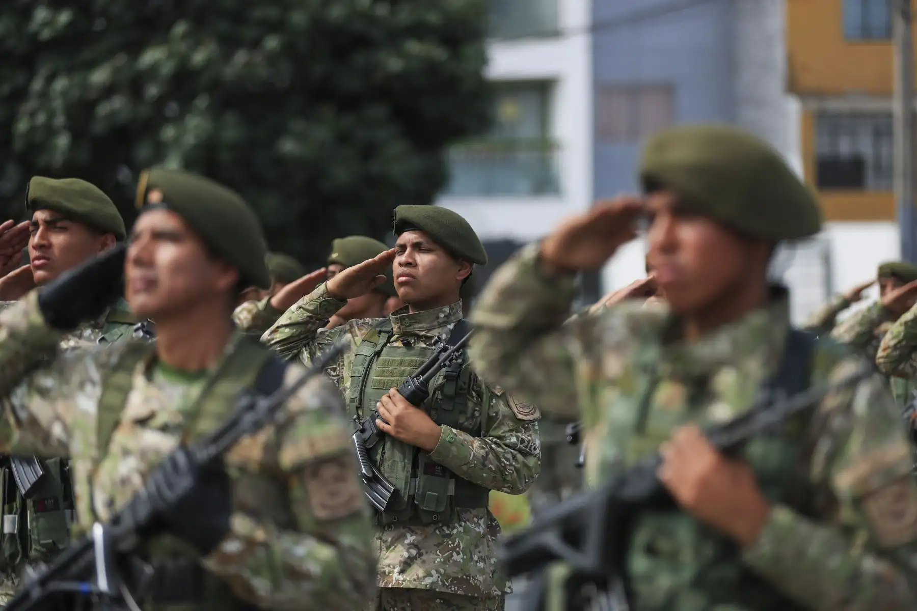La señora Presidenta de la República participó en la Ceremonia por el “Día de la Institucionalidad, del Estado de Derecho y de la Defensa de la Democracia”. Foto: ANDNA/Prensa Presidencia
