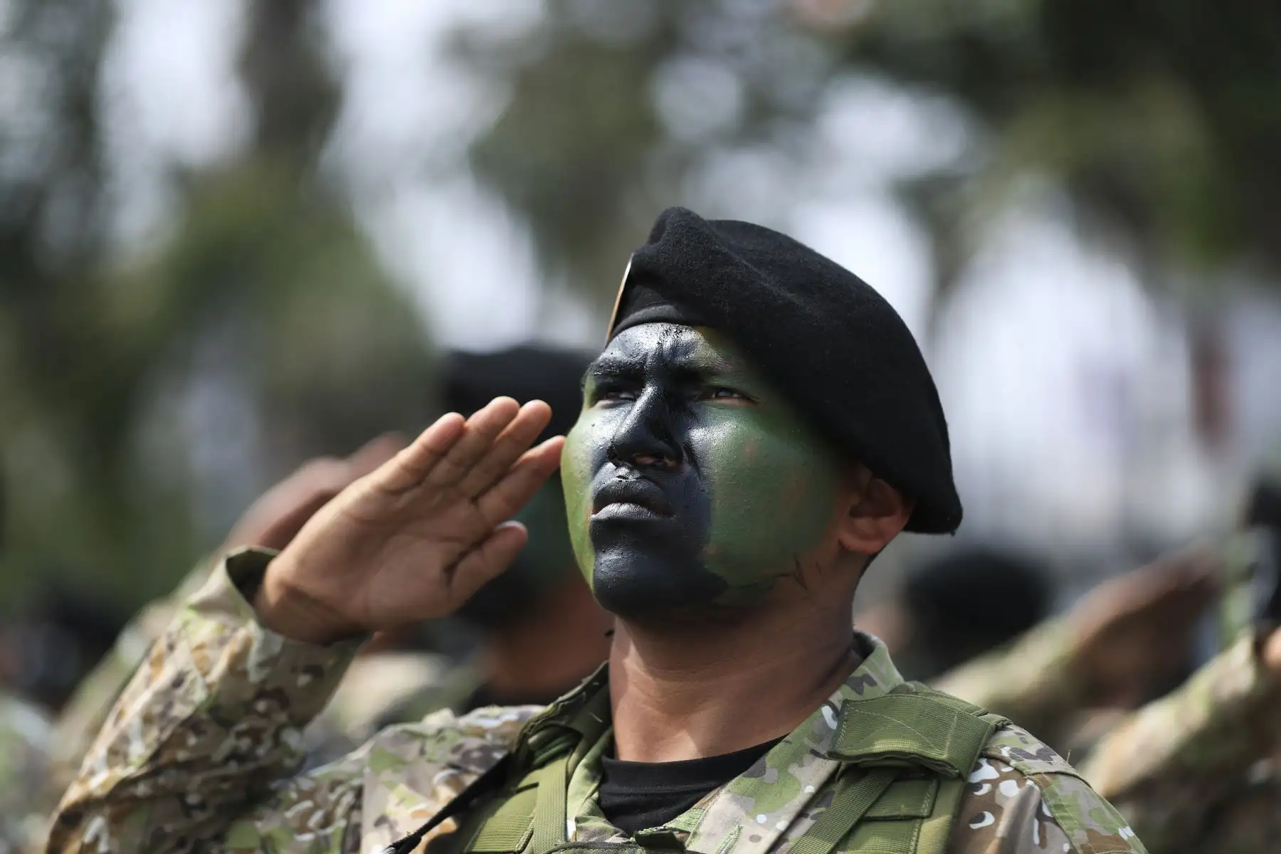 La señora Presidenta de la República participó en la Ceremonia por el “Día de la Institucionalidad, del Estado de Derecho y de la Defensa de la Democracia”. Foto: ANDNA/Prensa Presidencia