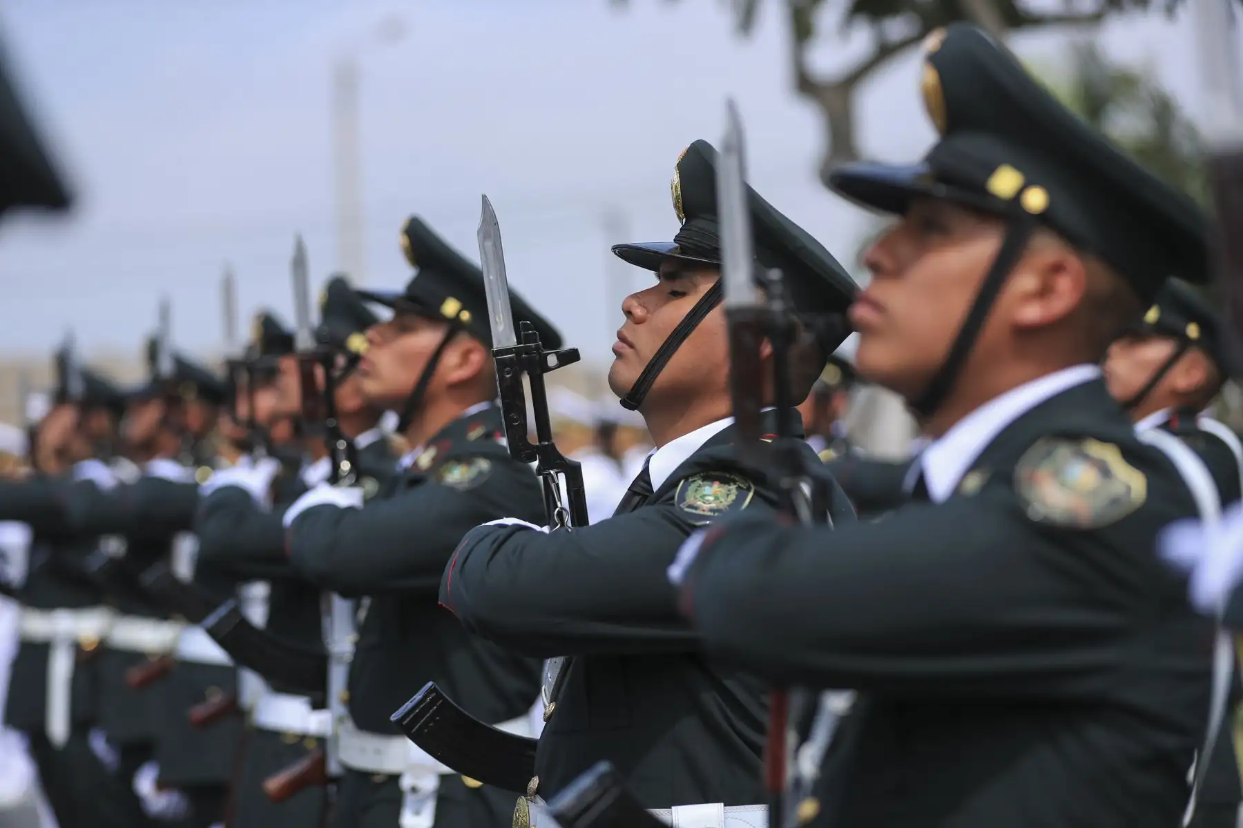 La señora Presidenta de la República participó en la Ceremonia por el “Día de la Institucionalidad, del Estado de Derecho y de la Defensa de la Democracia”. Foto: ANDNA/Prensa Presidencia