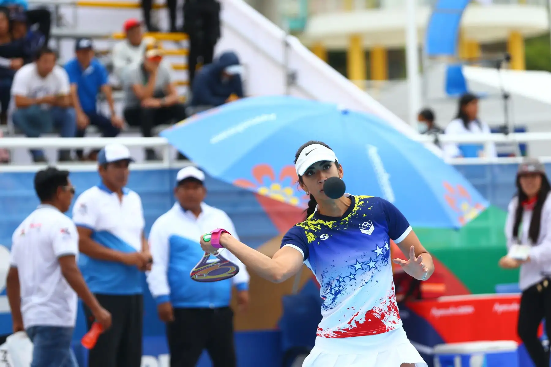 La peruana Valeria Garcés gana medalla de oro en la disciplina frontón  femenino de los Juegos Bolivarianos Bicentenario Ayacucho 2024  Foto: ANDINA/Eddy Ramos