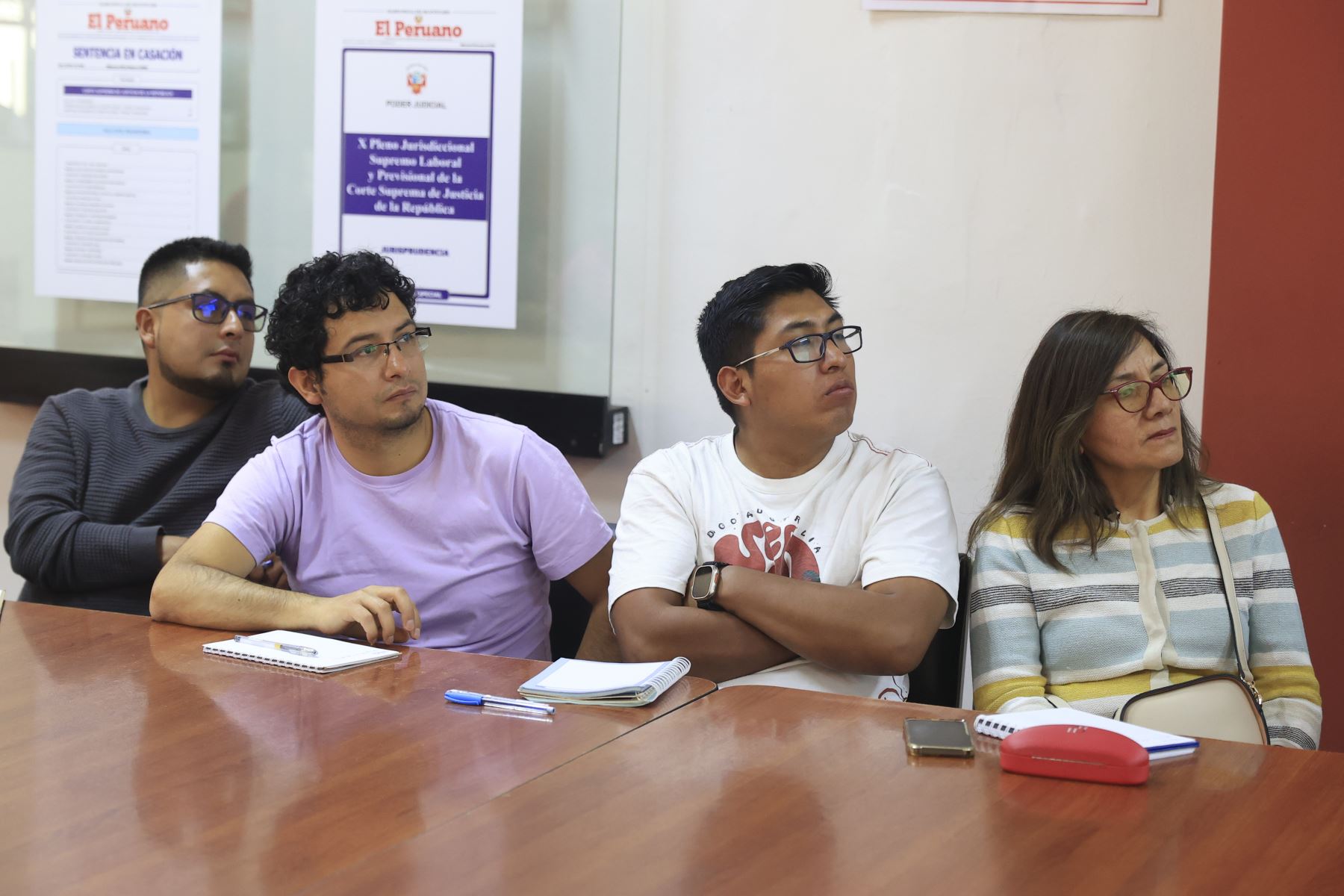 Estudiantes de la maestría de Comunicación Organizacional y Desarrollo Social de la UNASAM visitaron las instalaciones de Editora Perú para formar parte de la experiencia Vive Andina.