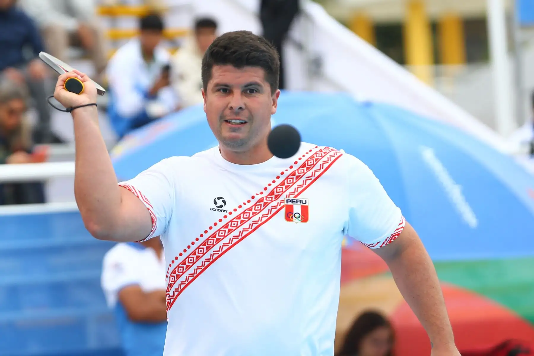 El  peruano Kevin Martinez  gana medalla de oro en la disciplina frontón  masculino de los Juegos Bolivarianos Bicentenario Ayacucho 2024  Foto: ANDINA/Eddy Ramos