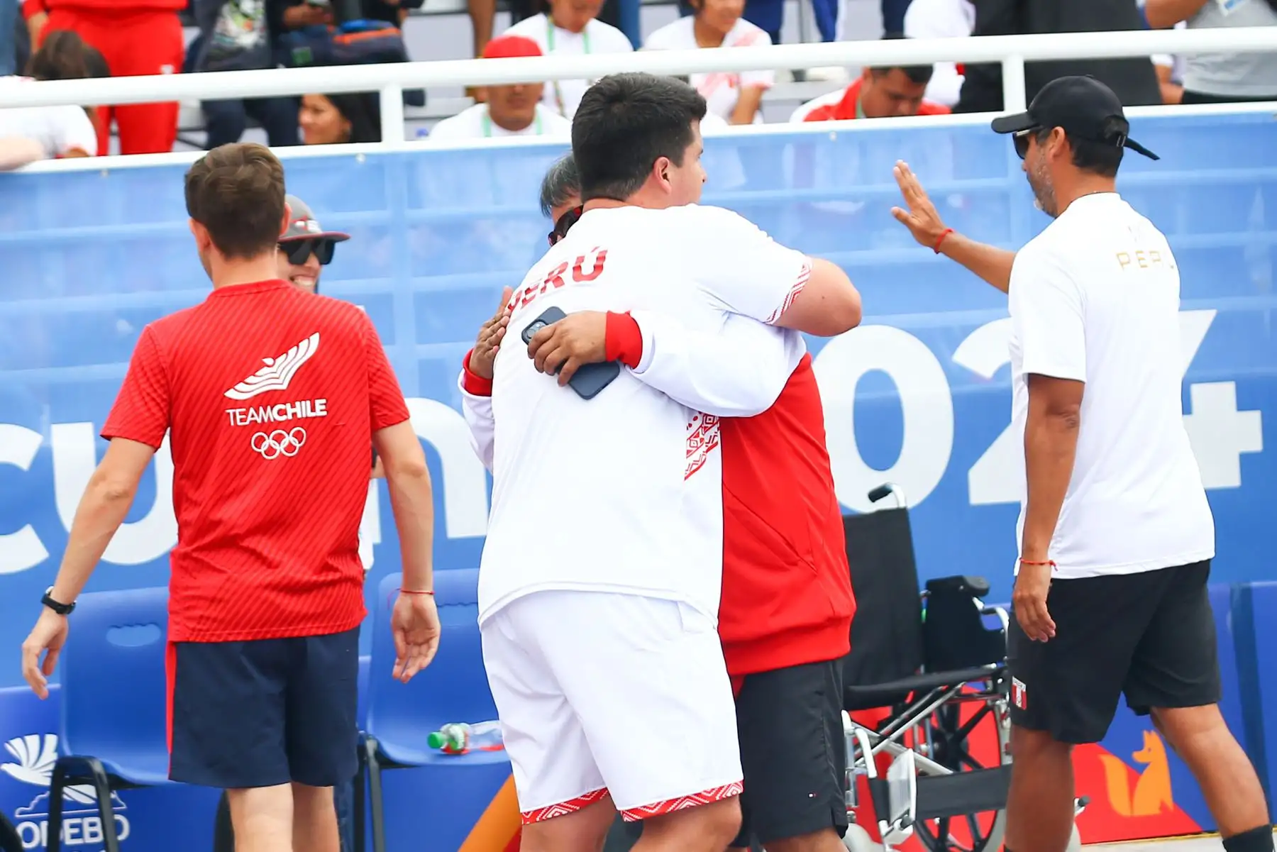 El  peruano Kevin Martinez  gana medalla de oro en la disciplina frontón  masculino de los Juegos Bolivarianos Bicentenario Ayacucho 2024  Foto: ANDINA/Eddy Ramos