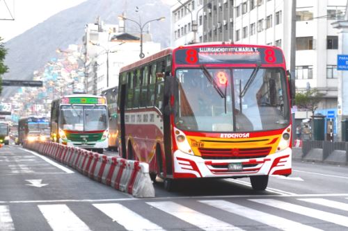 ¡Atención! Desde el 13 de diciembre se reubicarán paraderos en la av Abancay. Foto: ANDINA/Difusión.