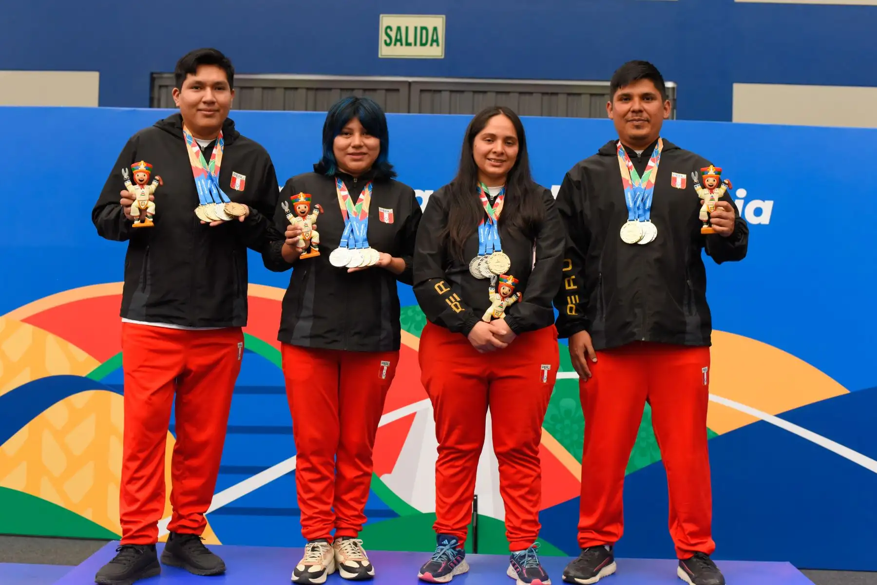 La destacada actuación de los peruanos a lo largo de estos 11 días de competencia ha sido clave para este logro, arrasando en deportes como ajedrez, atletismo, billar, bochas, e-sports, frontón, gimnasia, kickboxing, levantamiento de potencia, muyathai, levantamiento de pesas, skateboarding, taekwondo, wushu, entre otros. Foto: ANDINA/Difusión
