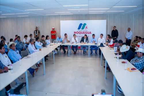 Ministerio de Desarrollo Agrario y Riego plantea a Moquegua la construcción de un conjunto de represas.