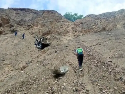 Un nuevo accidente de tránsito enluta Áncash. Cuatro personas fallecieron el domingo 8 de diciembre tras la caída de una miniván a un abismo en la provincia de Bolognesi. ANDINA/Difusión
