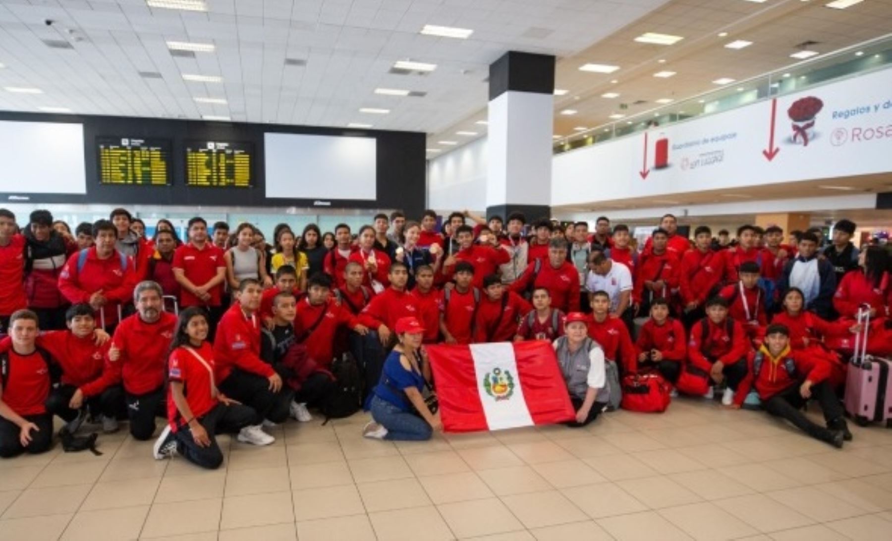 Jóvenes deportistas peruanos destacaron. en los Juegos Sudamericanos Escolares disputados en Colombia