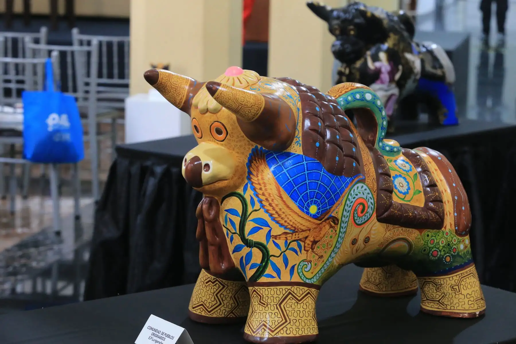 Este espacio no solo destaca la riqueza del patrimonio cultural peruano, también promueve segundas oportunidades y fortalece la política de Cárceles Productivas del INPE que permite a los internos trabajar y generar ingresos mientras cumplen sus condenas. FOTO:ANDINA/Hector Vinces.