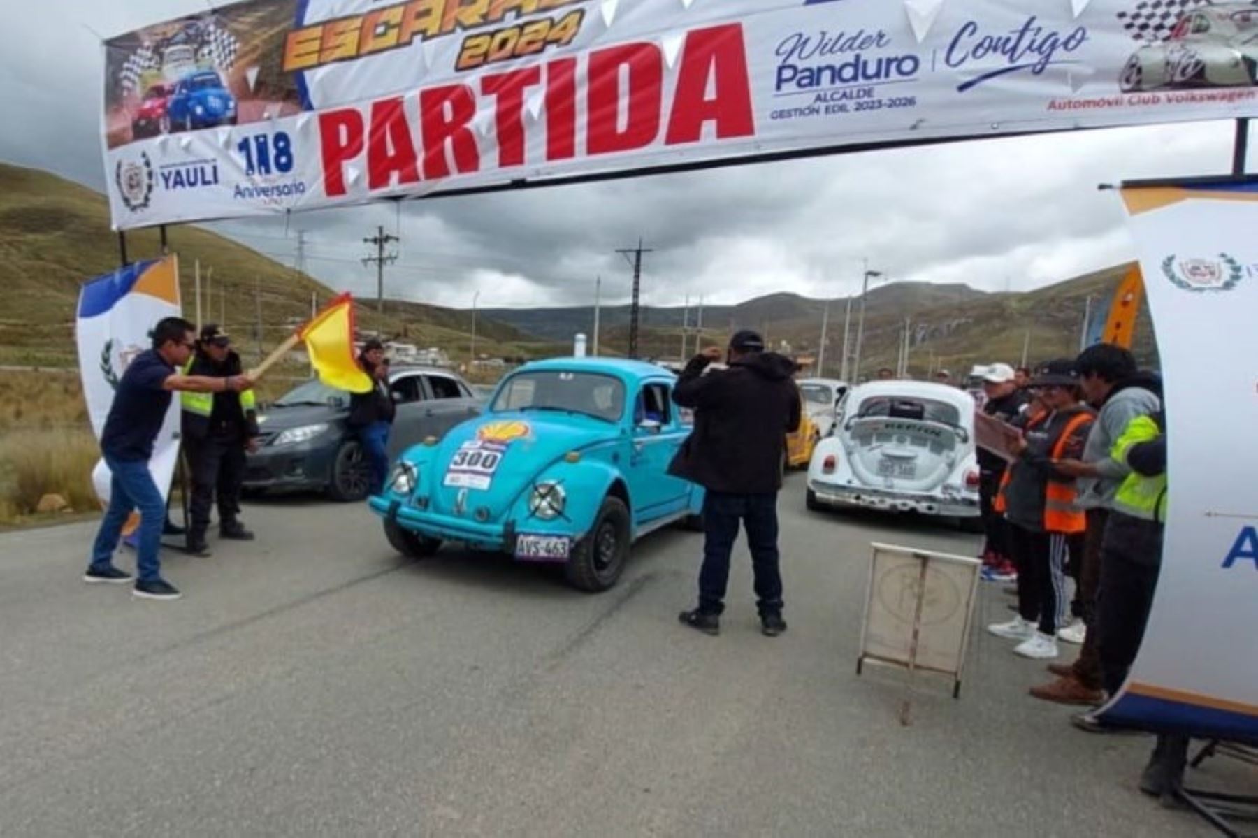 El distrito de Yauli, región Junín, organizó con éxito el Segundo Rally de Escarabajos 2024.