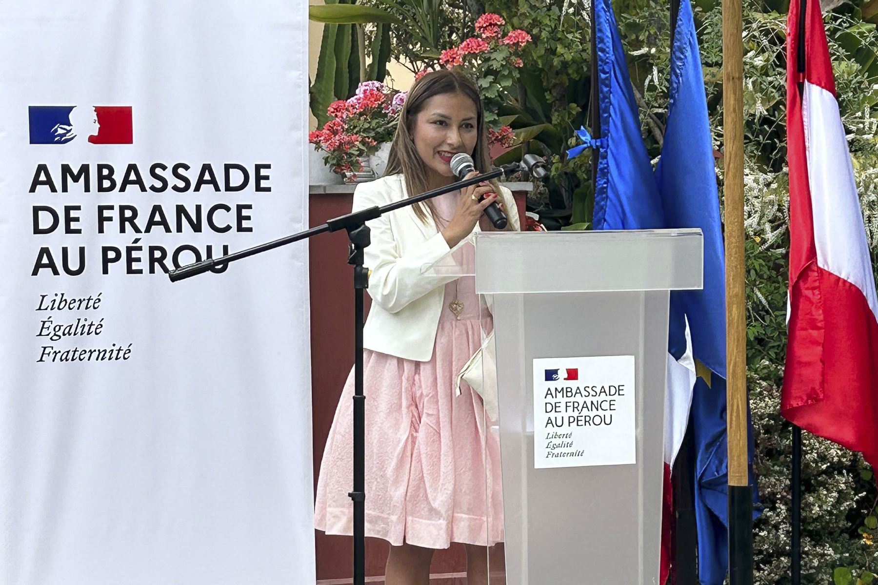 La Embajada de Francia entregó el premio de derechos humanos Javier Pérez de Cuéllar. Este Premio, que se creó en homenaje a la carrera ejemplar del ilustre diplomático peruano, recompensa, cada año, actividades así como proyectos que promueven la divulgación, defensa y protección de los Derechos Humanos en el Perú. Foto: ANDINA/Difusión