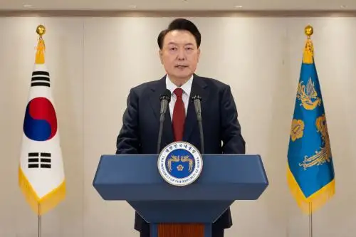 Yoon Suk Yeol, presidente de Corea del Sur. Foto: ANDINA/ AFP
