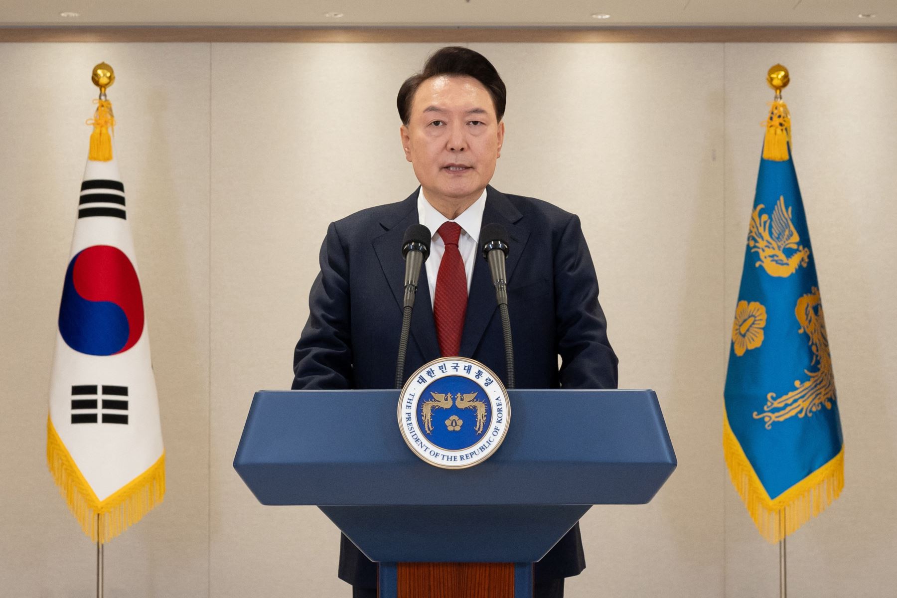 Yoon Suk Yeol, presidente de Corea del Sur. Foto: ANDINA/ AFP