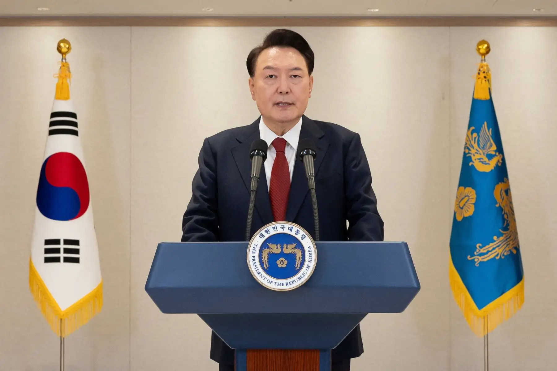 Yoon Suk Yeol, presidente de Corea del Sur. Foto: ANDINA/ AFP