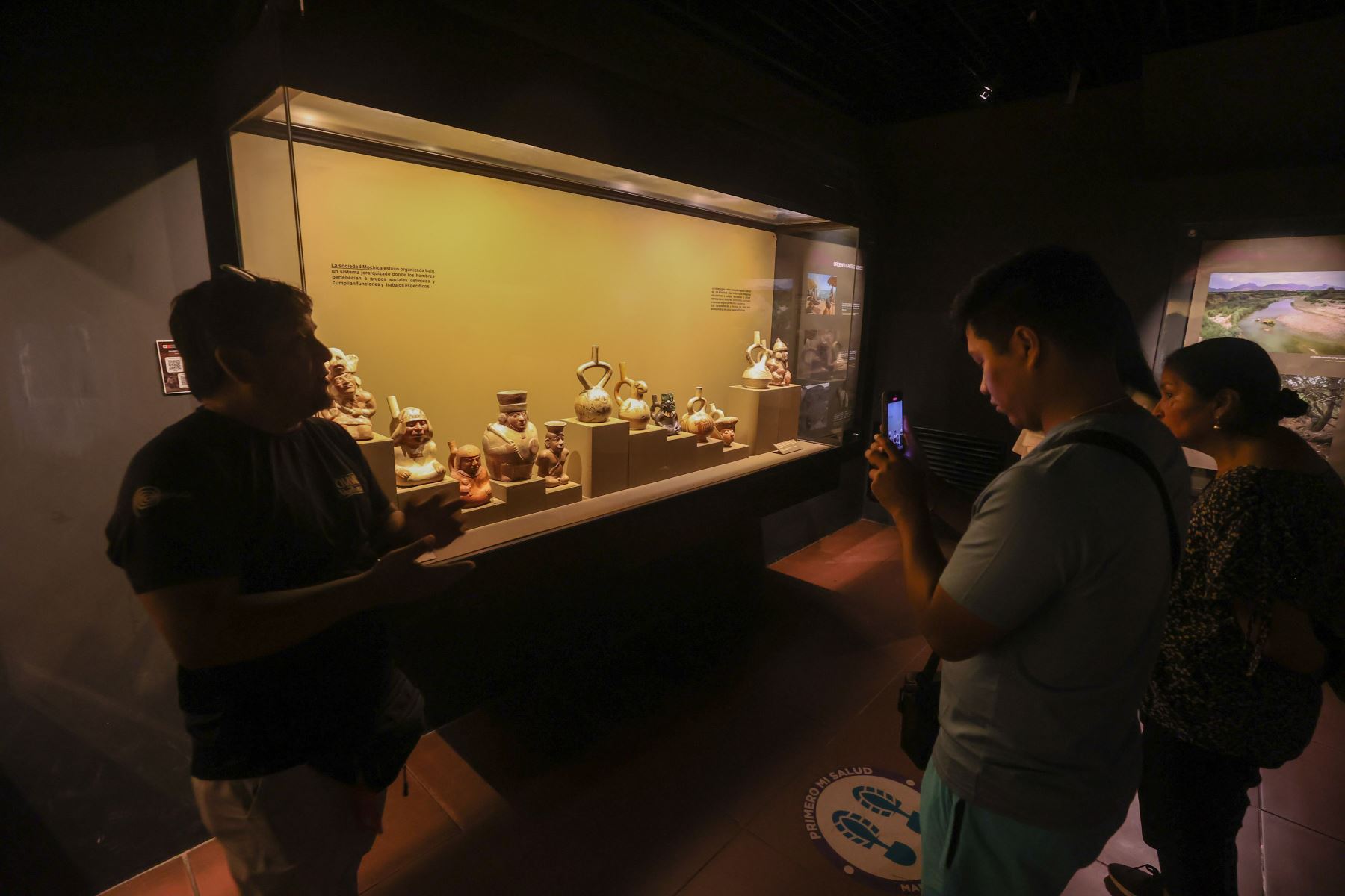 El Museo Tumbas Reales de Sipán, uno de los principales iconos culturales del Perú y ubicado en la ciudad de Lambayeque, alcanzó una cifra histórica de más de 70,000 visitantes en lo que va del 2025, consolidándose como uno de los espacios culturales más visitados del país. Foto: ANDINA/Juan Carlos Guzmán Negrini