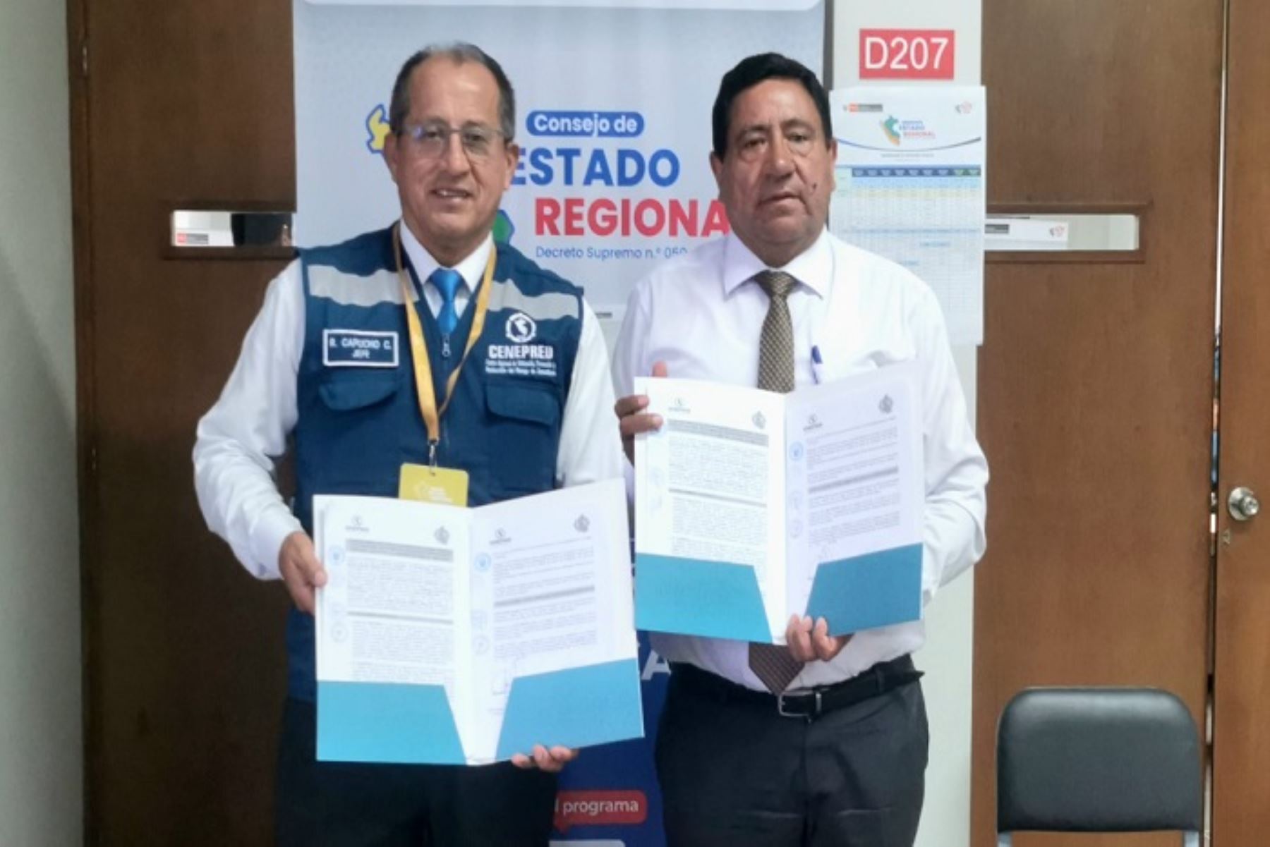El Cenepred se compromete a capacitar al personal del gobierno regional y local en la gestión de riesgos, tanto para prevenir como para responder ante desastres.