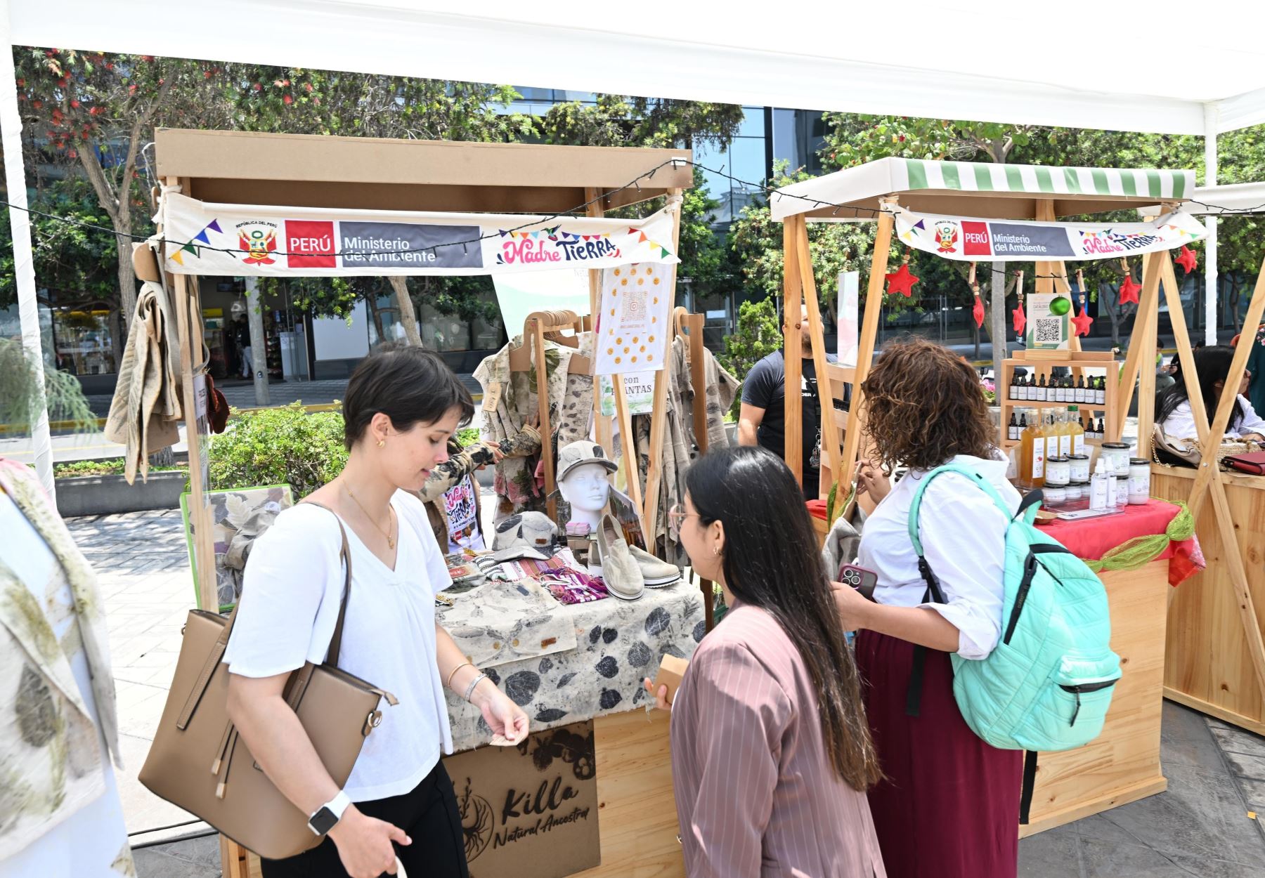 La ciudadanía podrá conocer y adquirir alternativas de consumo amigables con el ambiente. ANDINA/ Minam.