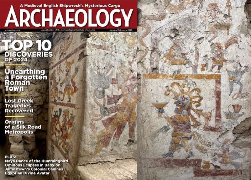 La prestigiosa revista Archaelogy Magazine