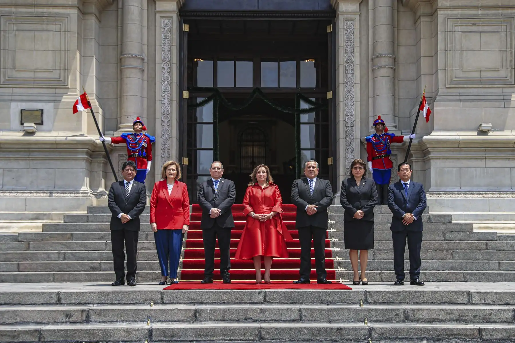 El Consejo para la Reforma del Sistema de Justicia se reunió hoy. ANDINA/Prensa Presidencia