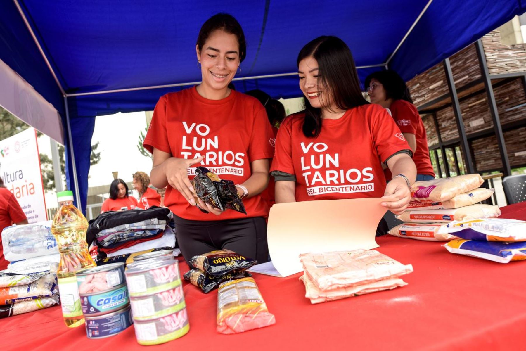 Uno de los momentos más emotivos del festival se realizará el domingo 15 el momento más emotivo del festival será el reconocimiento a los voluntarios destacados, desde aquellos que sumaron más horas de servicio comunitario hasta aquellos que representaron al Perú en los Juegos Olímpicos de París 2024.  Foto: Difusión