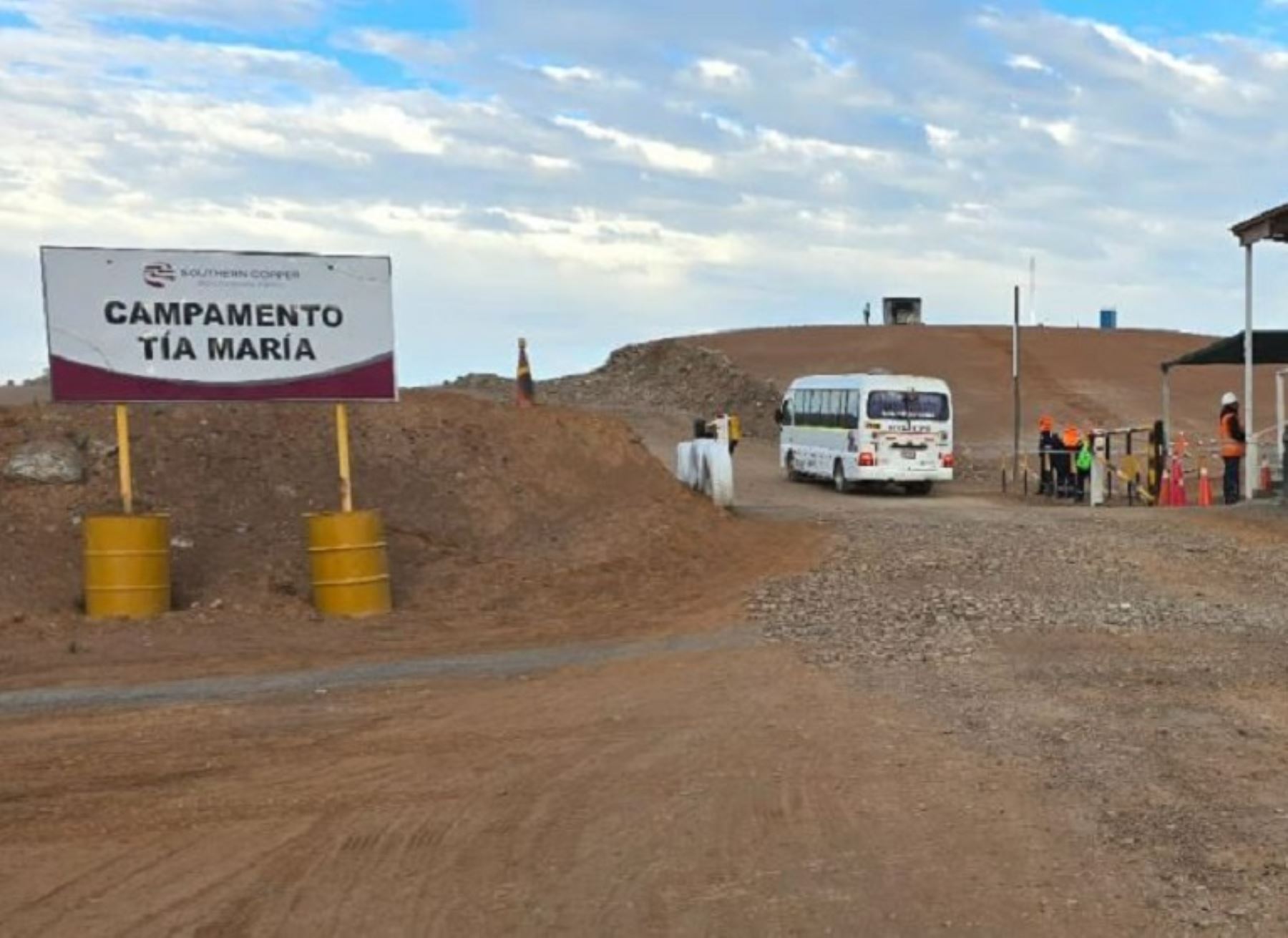 Senace aprobó el informe técnico sustentatorio sobre el estudio de impacto ambiental del proyecto minero Tía María, ubicado en Arequipa. ANDINA/Difusión