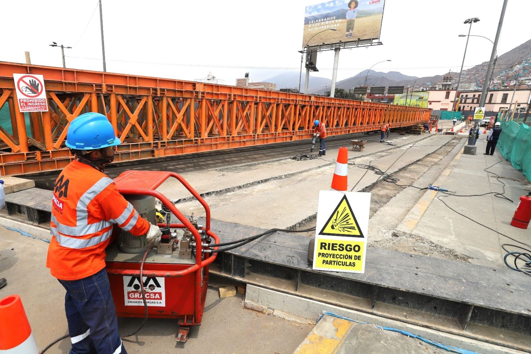 Vía de Evitamiento cierra de noche hoy sábado y el domingo por obras en puente Ricardo Palma. Foto: Difusión