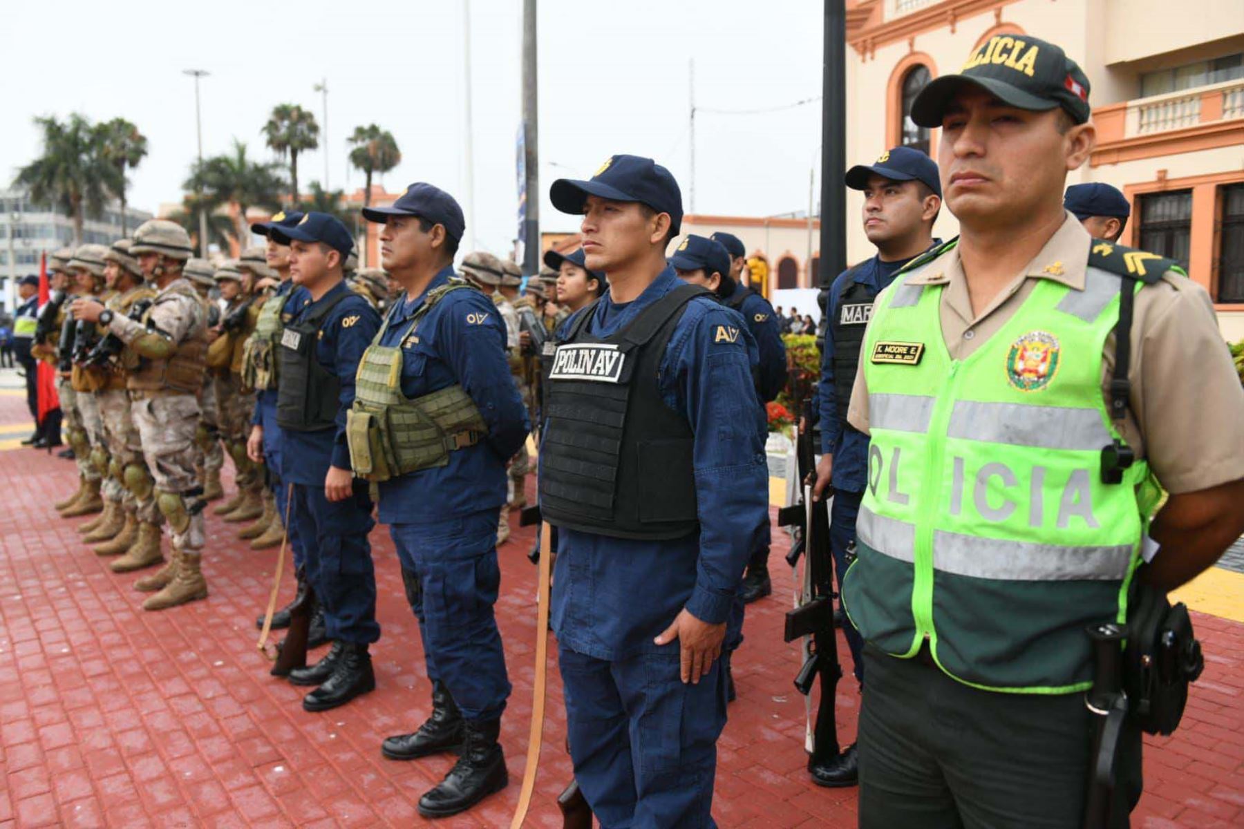 PNP, Fuerzas Armadas y Serenazgo unen fuerzas para enfrentar la delincuencia en el Callao. Foto: ANDINA/Difusión