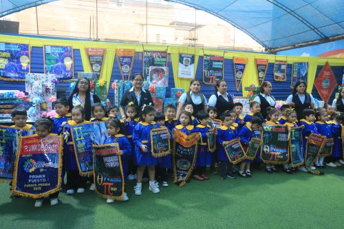 Más de 500 medallas durante el año logran niños de colegio  semillero en Carabayllo