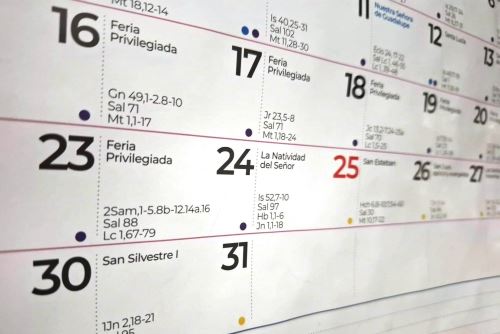 ¡Atención! El 23 y 24 de diciembre serán días no laborables