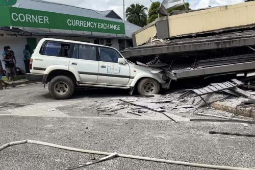 Potente sismo de 7.3 grados derriba edificios en el archipiélago de Vanuatu