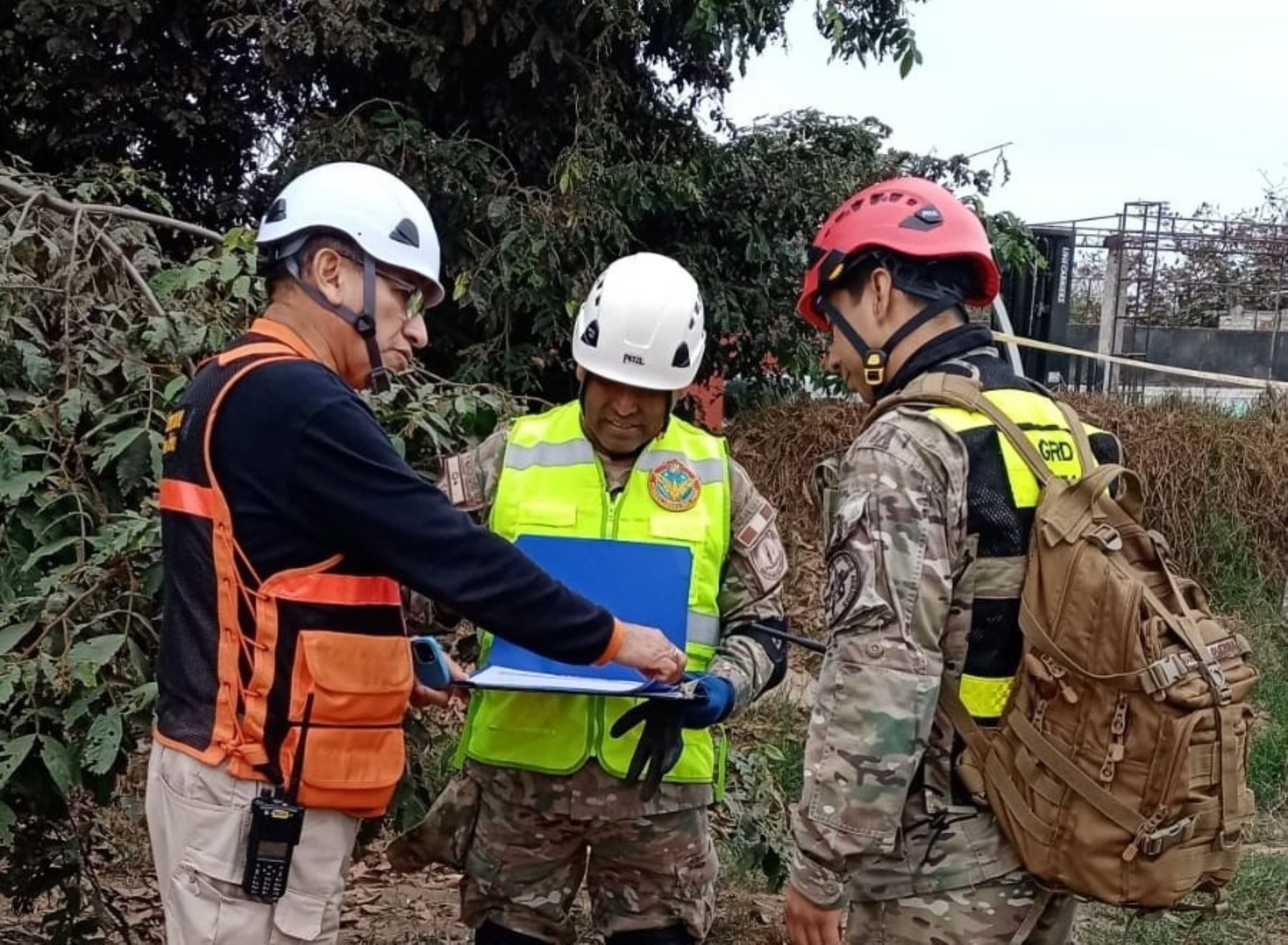 Indeci desplegó grupos de Intervención Rápida para Emergencias y Desastres (Gired) en las regiones de Áncash, Lima, Cajamarca, Madre de Dios y Piura ante posibles emergencias generadas por la caída de lluvias intensas. ANDINA/Difusión