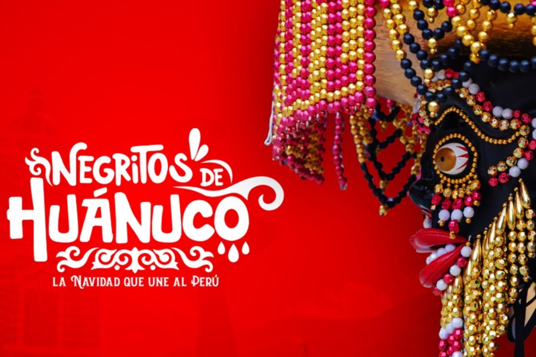 Danza de los Negritos de Huánuco, protagonista de la celebración de la Navidad más larga del mundo. Fotos e ilustraciones: Municipalidad Provincial de Huánuco.