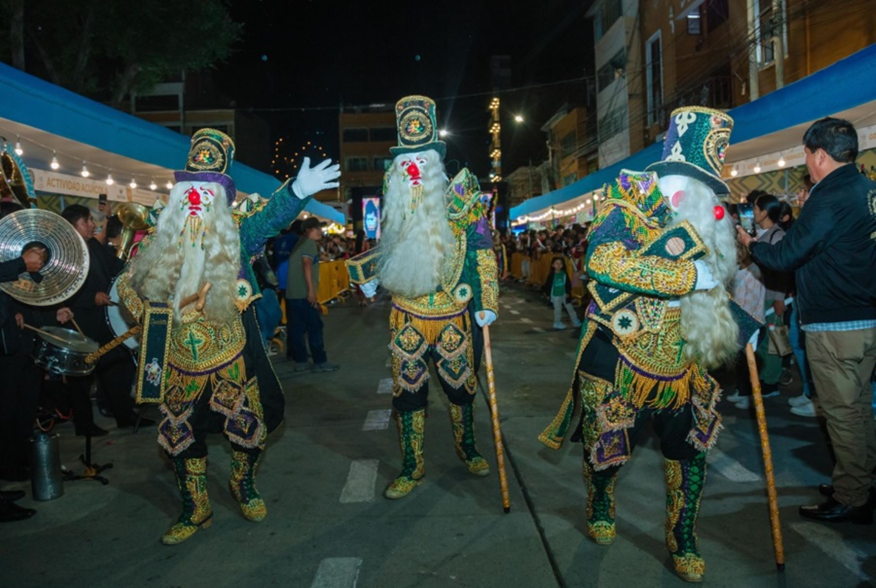 Danza de los Negritos de Huánuco, protagonista de la celebración de la Navidad más larga del mundo. Fotos e ilustraciones: Municipalidad Provincial de Huánuco.