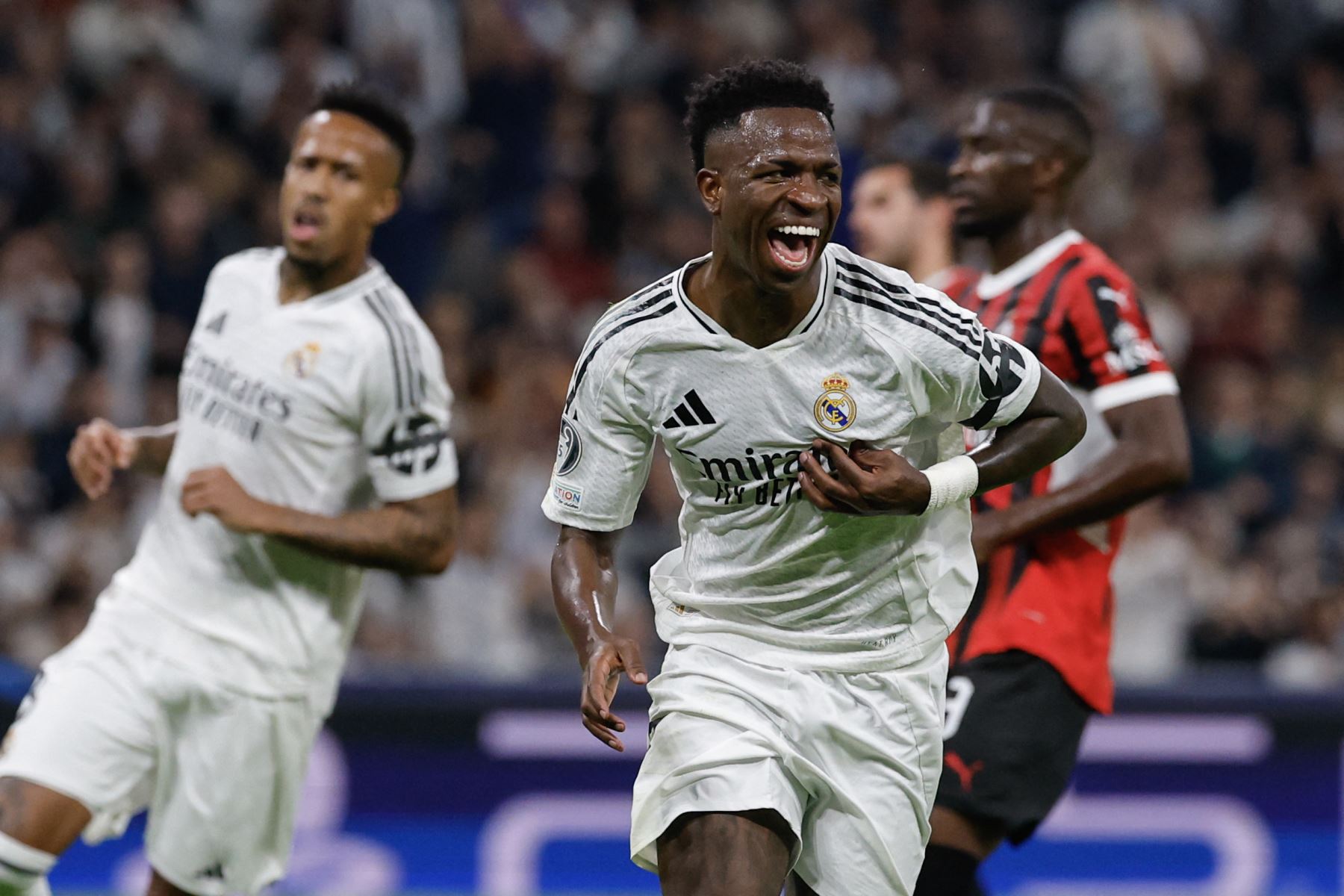 Vinicius es el primer brasileño en recibir el premio a mejor jugador del mundo desde que Kaká ganara el FIFA World Player (y el Balón de Oro) en 2007.  AFP