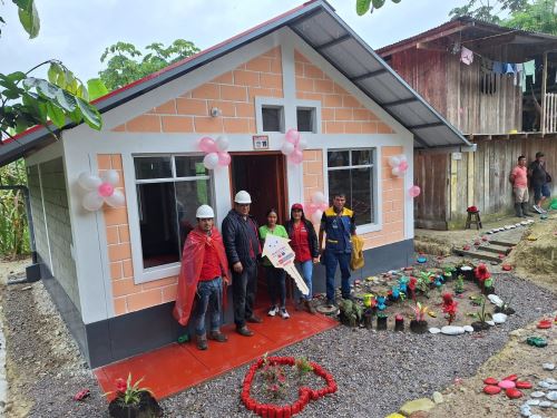 Las viviendas ‘Wasiymi’ que se entregaron en Huánuco están especialmente diseñadas para mitigar los efectos de las bajas temperaturas.