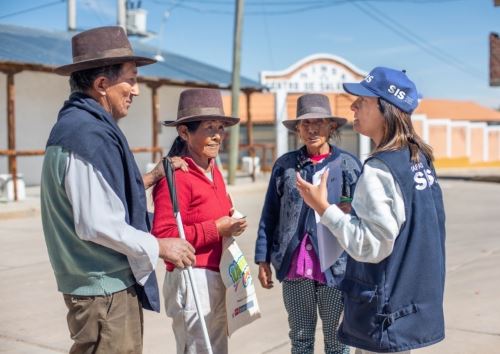 Personal del Seguro Integral de Salud realizó campañas itinerantes en más de 450 localidades de diversas regiones del país.