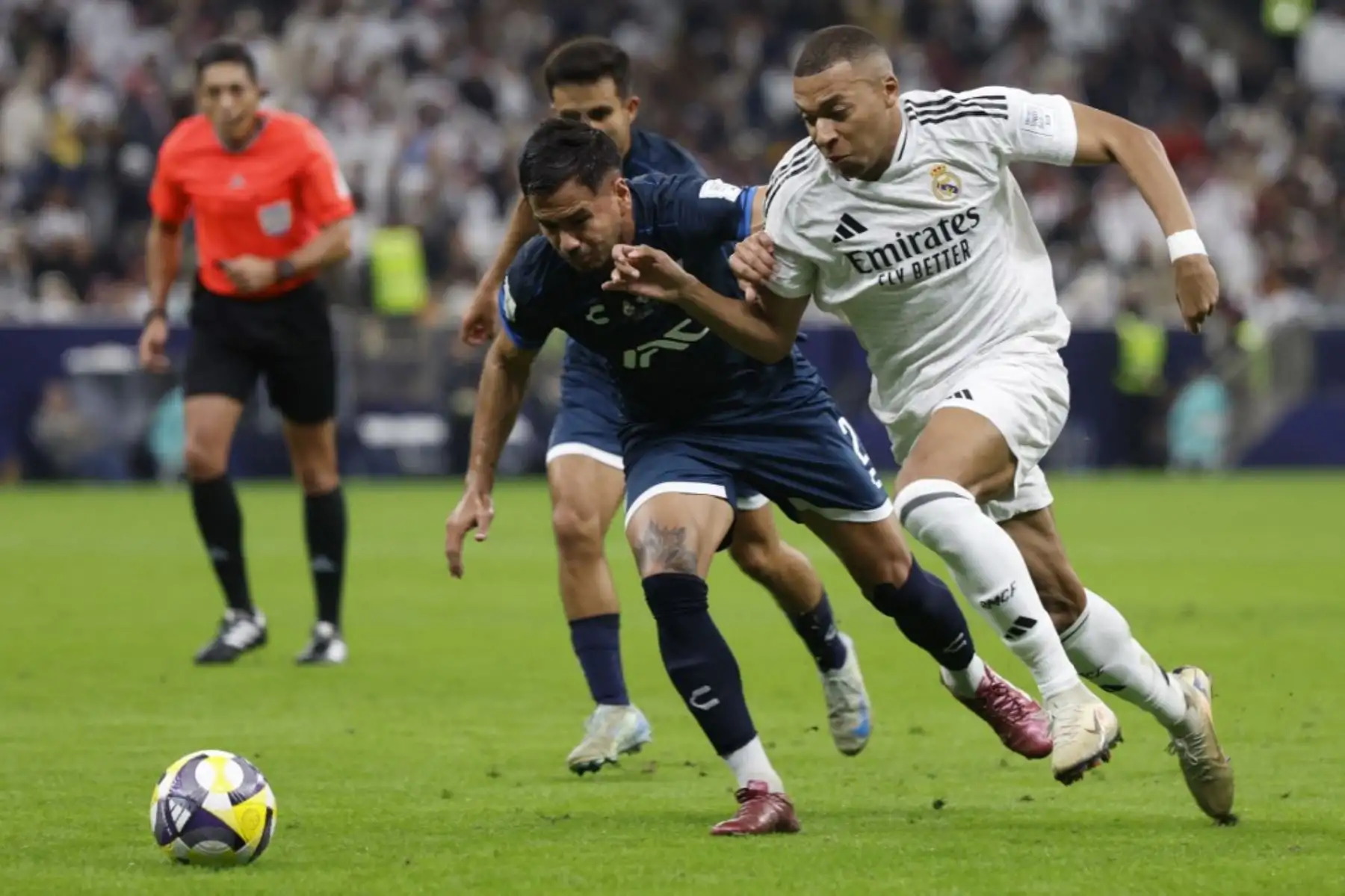 Real Madrid campeón de la Copa Intercontinental al vencer al Pachuca de México. Foto: AFP