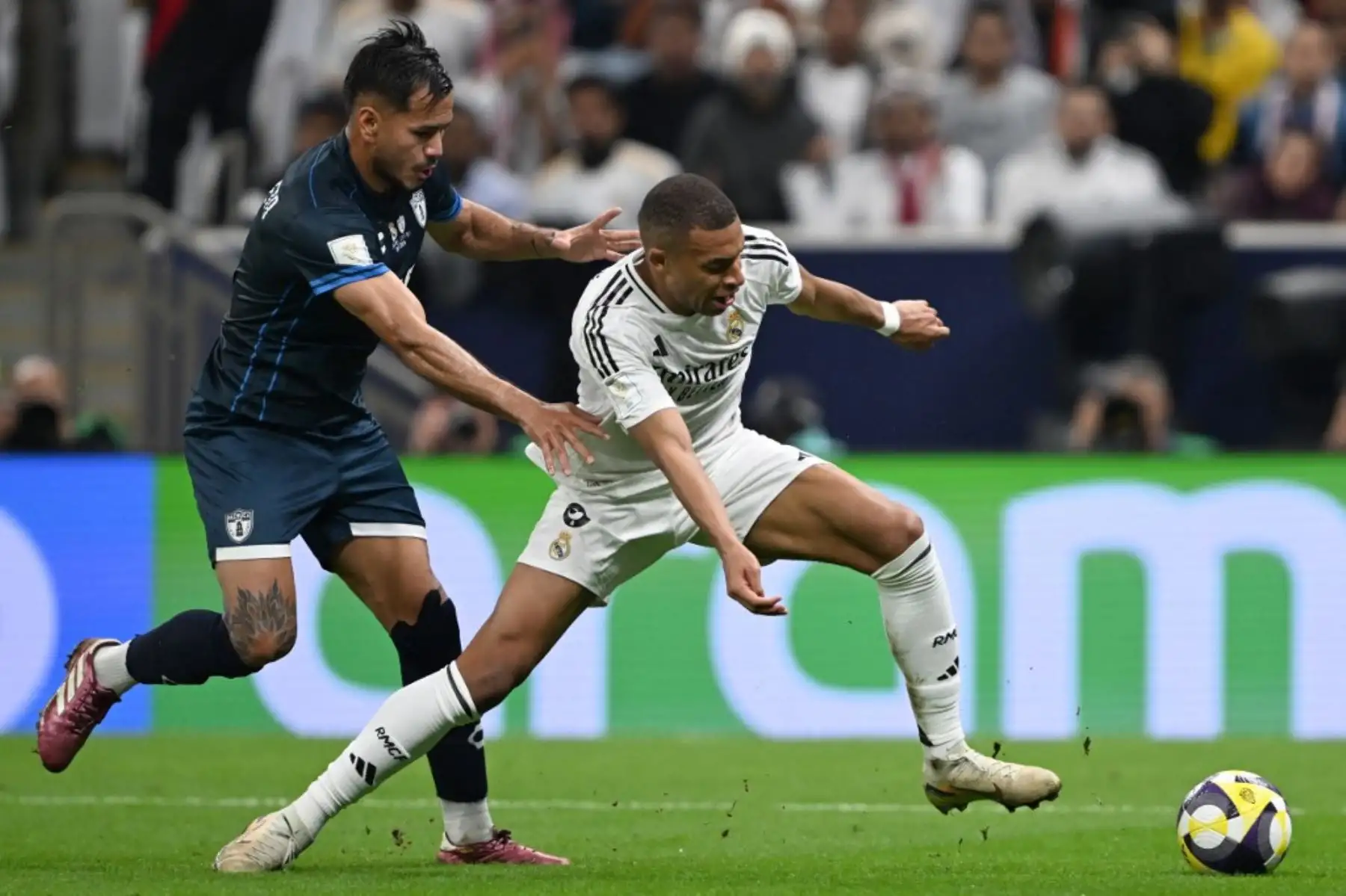 Real Madrid campeón de la Copa Intercontinental al vencer al Pachuca de México. Foto: AFP