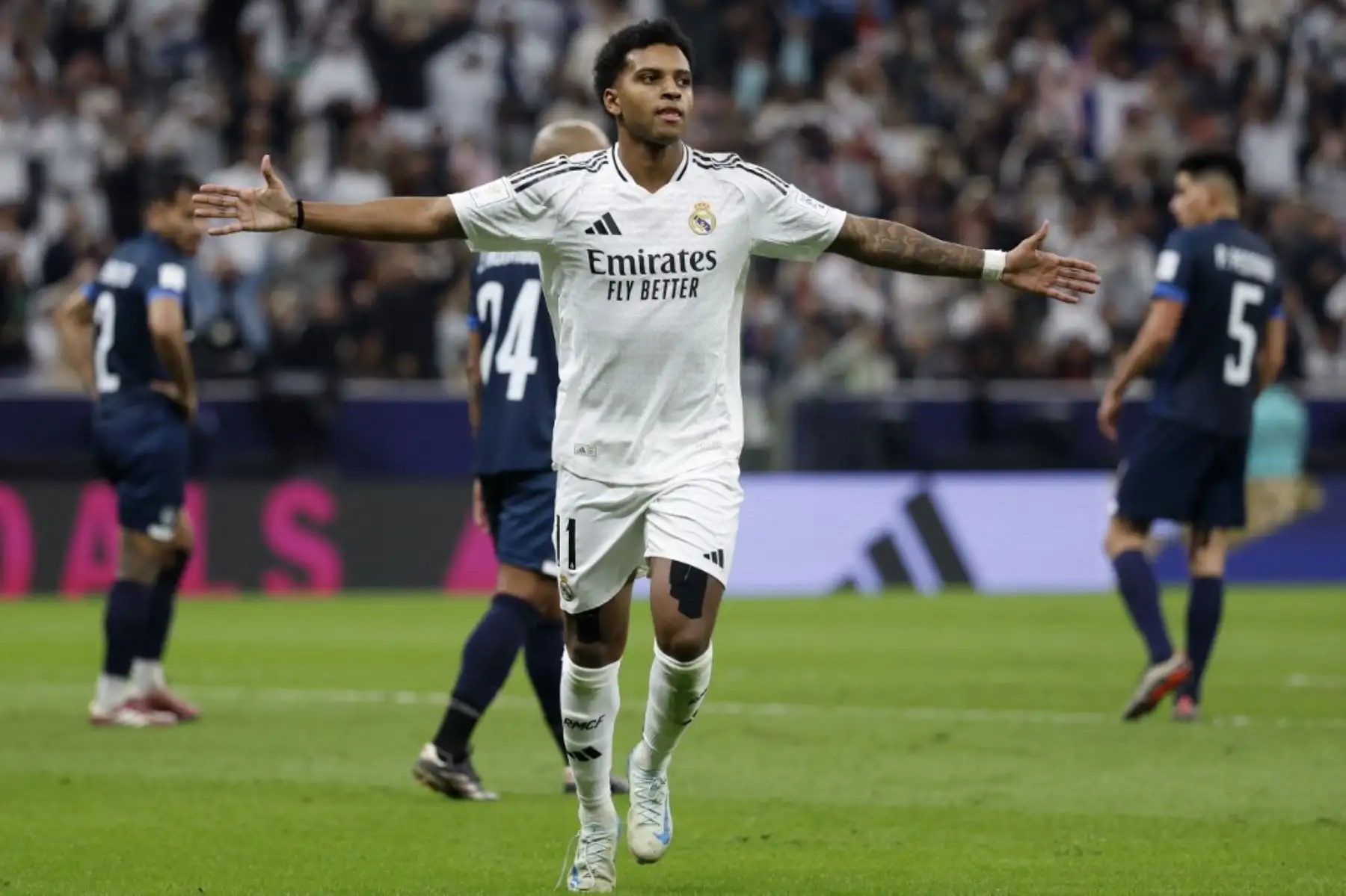 Real Madrid campeón de la Copa Intercontinental al vencer al Pachuca de México. Foto: AFP