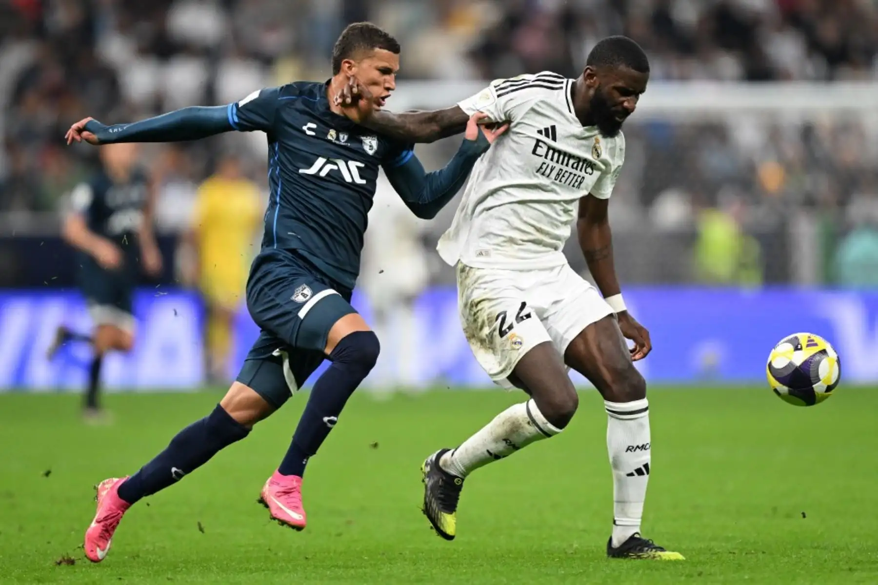 Real Madrid campeón de la Copa Intercontinental al vencer al Pachuca de México. Foto: AFP