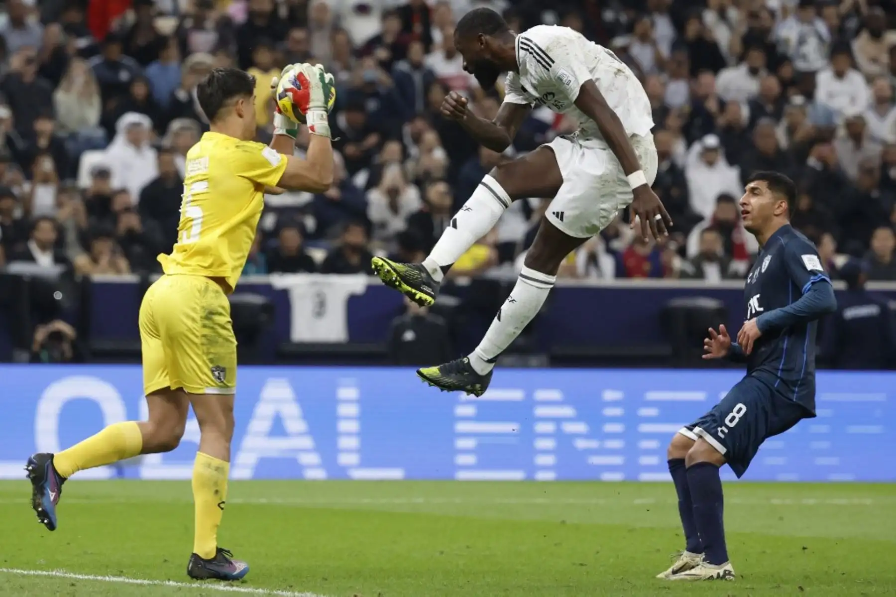 Real Madrid campeón de la Copa Intercontinental al vencer al Pachuca de México. Foto: AFP