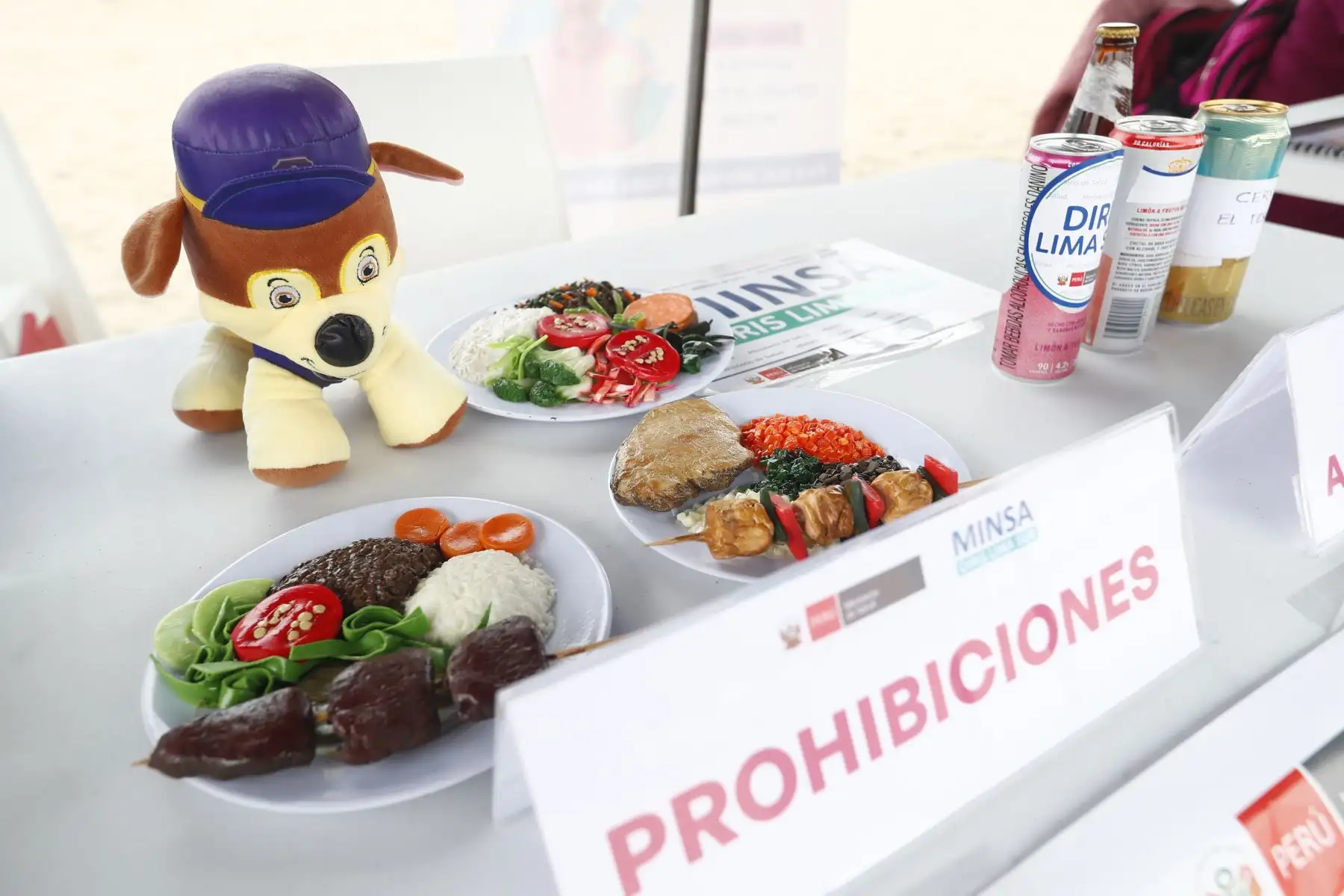 Durante el lanzamiento de la campaña "Verano Saludable 2025": ¡Cuida tu salud, disfruta del verano!, Claudio Puma, biólogo encargado de la vigilancia sanitaria de playas de Lima Sur del Ministerio de Salud, brindó recomendaciones para el cuidado de la piel y la vista, así mismo informó sobre los alimentos saludables que se pueden llevar a la playa, y también sobre productos prohibidos o no recomendables. Foto: ANDINA/Daniel Bracamonte
