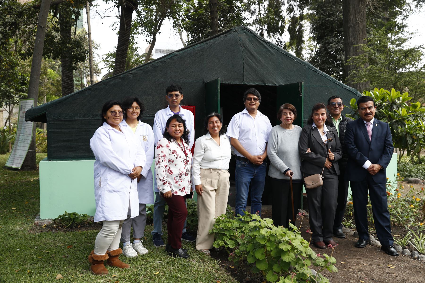 Desde hace un año el proyecto se lleva a cabo en el vivero del Jardín Botánico de San Marcos, ubicado en el Centro de Lima. LANDINA/Daniel Bracamonte