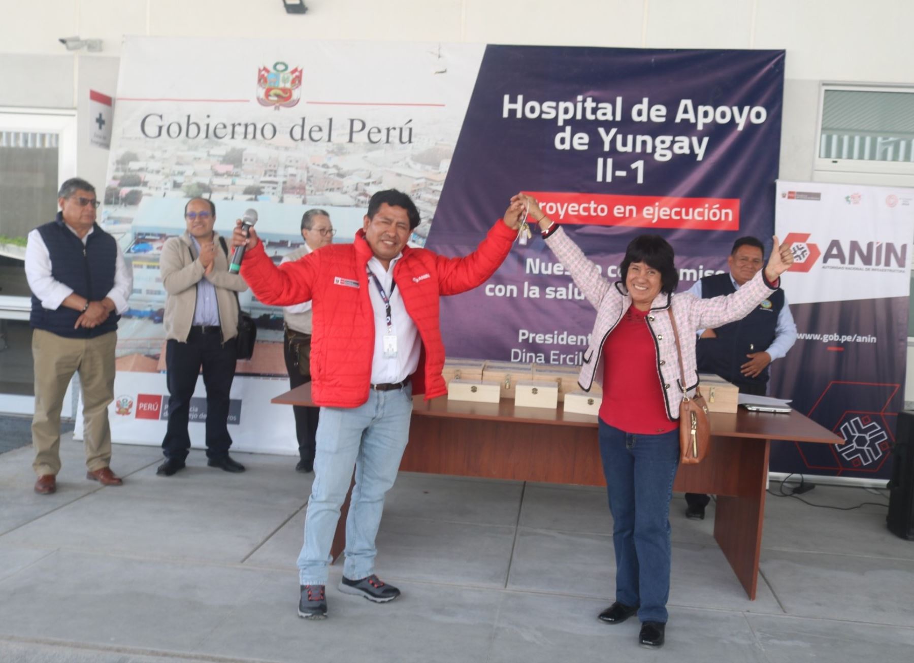 La Autoridad Nacional de Infraestructura (ANIN) culminó las obras en el Hospital de Apoyo de Yungay, en Áncash, y ahora este nosocomio entró en la fase de marcha blanca antes de iniciar sus operaciones. ANDINA/Difusión