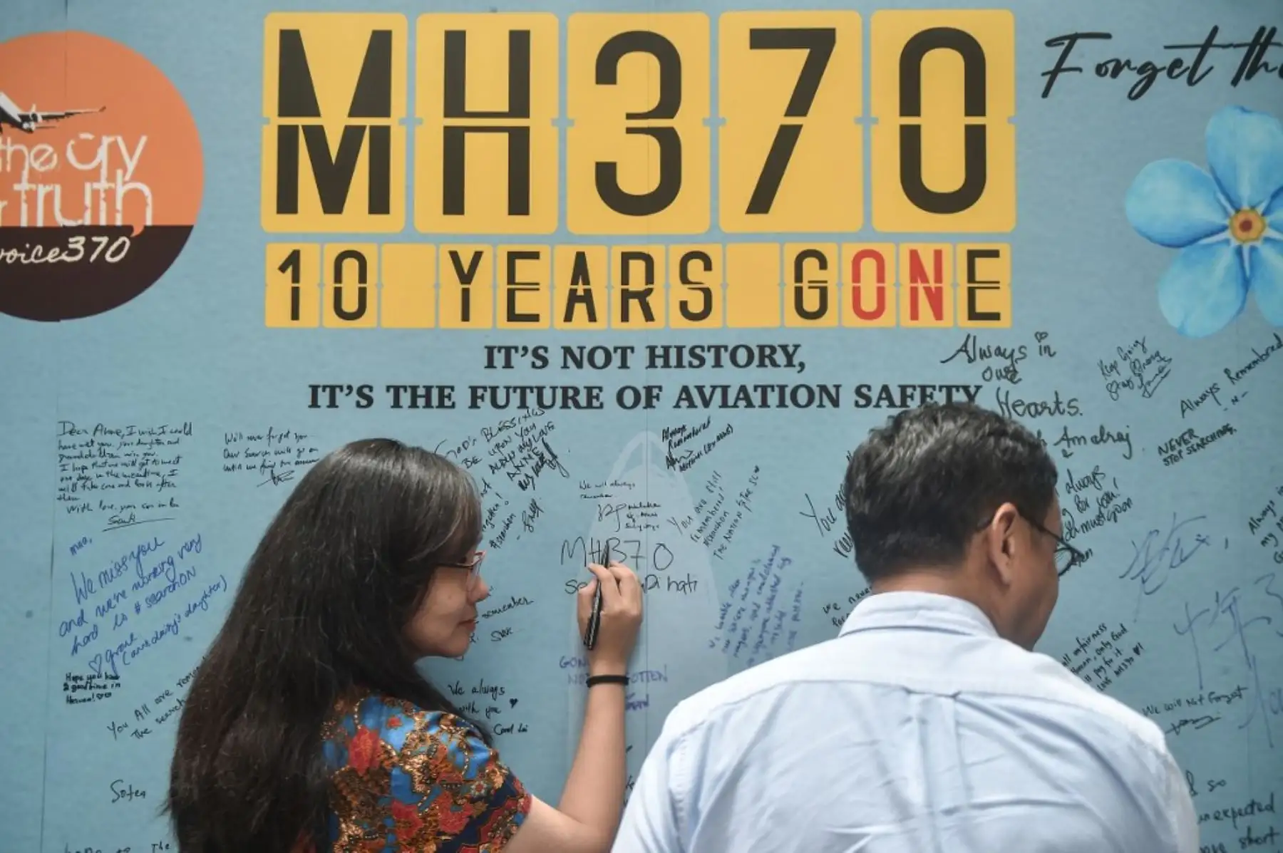El gobierno de Malasia aprobó reanudar la búsqueda del avión del vuelo MH370 de Malaysia Airlines, que desapareció misteriosamente hace diez años, según declaró el viernes el ministro de Transportes, Anthony Loke. Foto: AFP